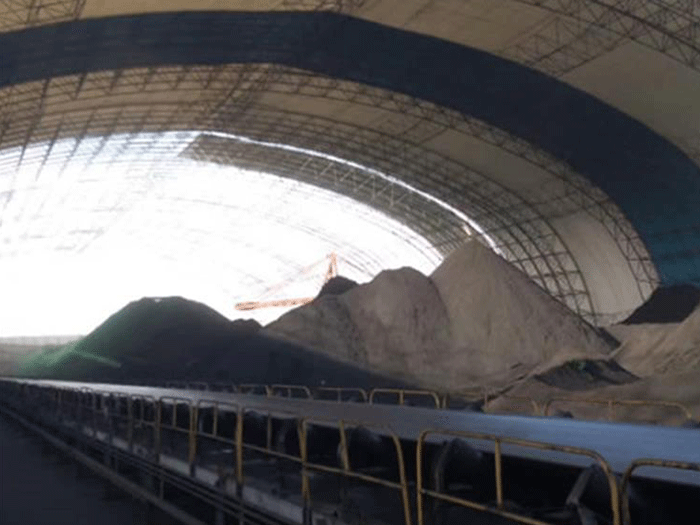 承德煤棚料仓网架